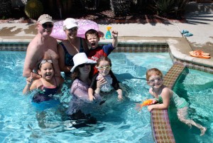 whaleysandschroedersinpool